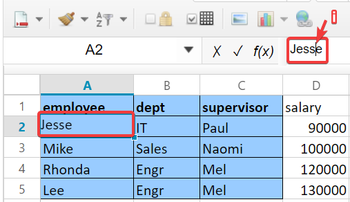 Tutorial ChangeEmployee