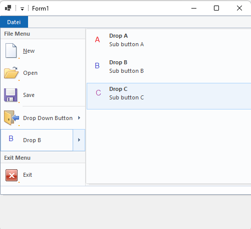 ApplicationMenu_SplitButton