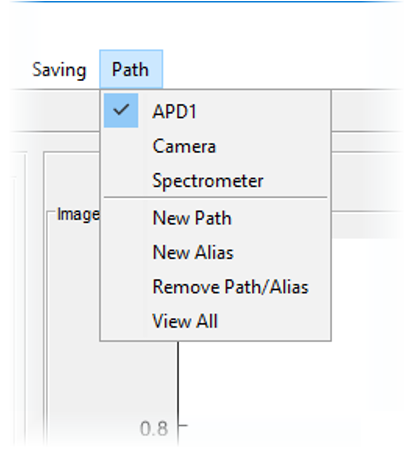 Paths Menu